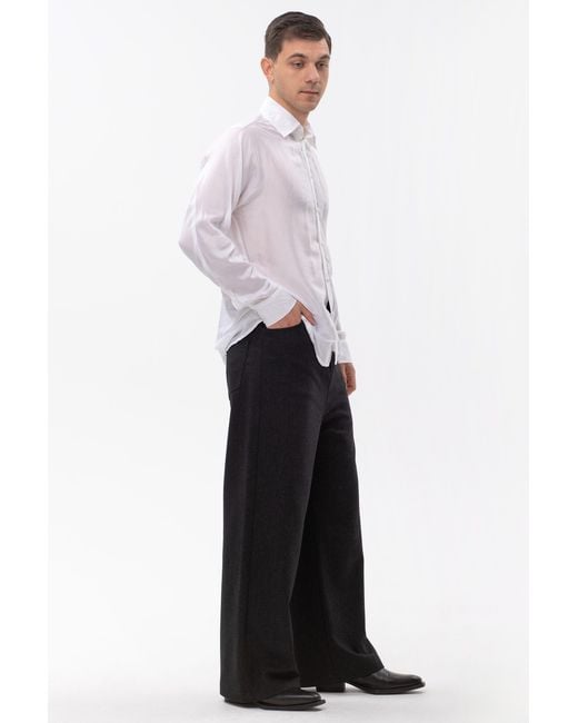 Maison Bogomil White Classic Shirt for men