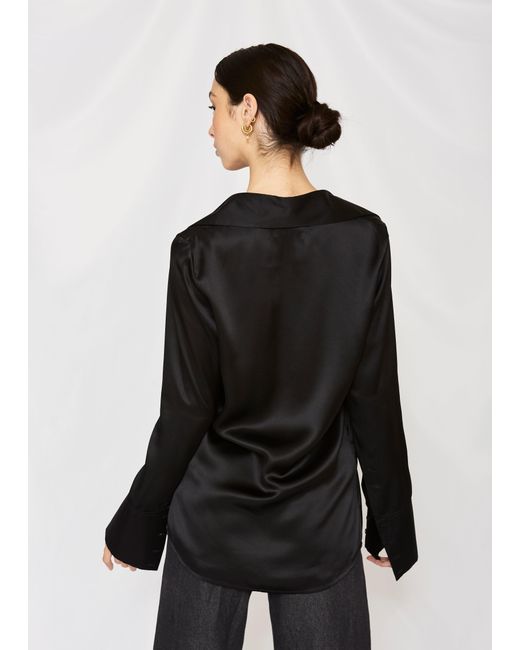 Nike Black The Silk Blouse