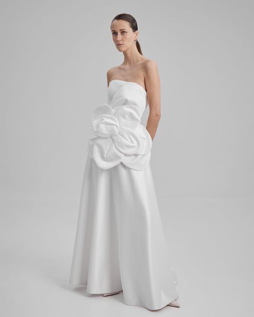 Baé Special Moments Gray Eve Dress + Flower
