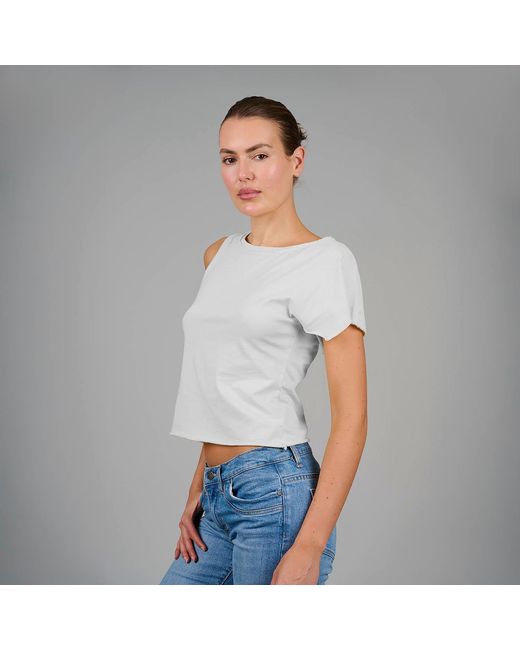 Love and Nostalgia White Two Faced Tee