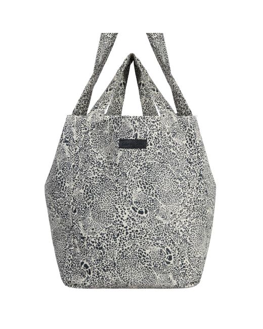 Lily and Lionel Metallic Neutrals Tote Bag Hidden Leopard