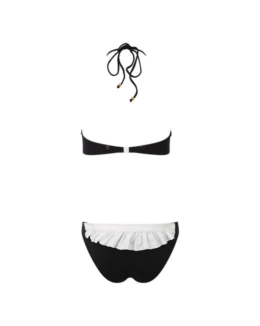 Belle -et-BonBon Black Festival Bikini Set Two Bikinis