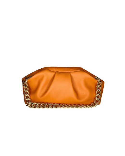 Ruj Heritage Orange Mini Puffy Bag Arancione