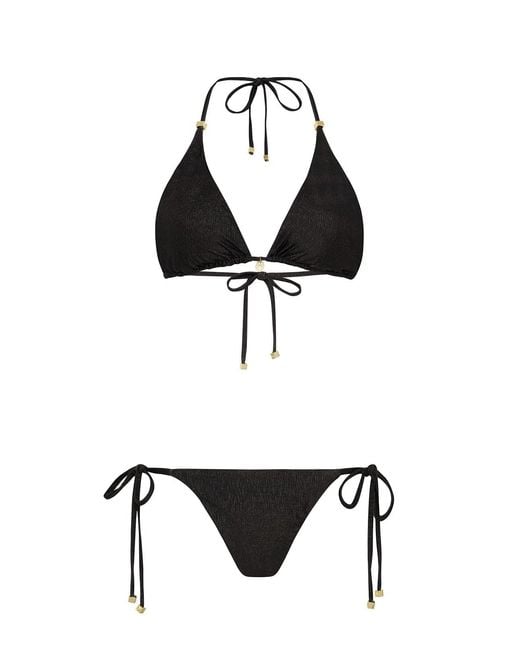 Leyla Maya Ltd Black Millie Bikini Bottoms