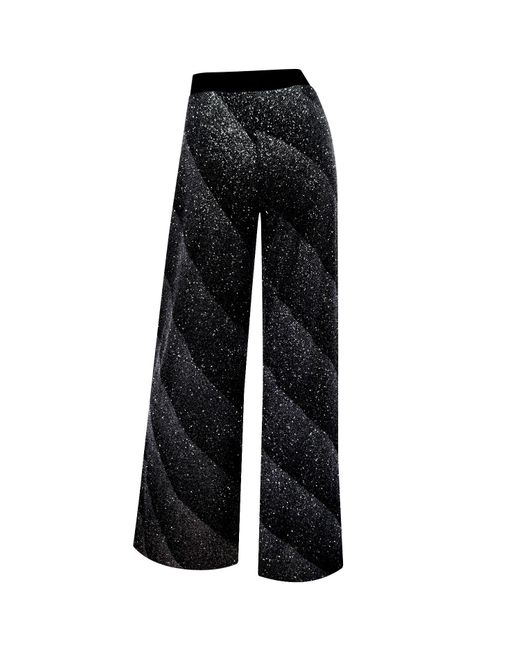 Me & Thee Black Over The Moon Velvet Trousers