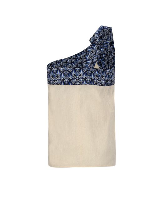 Unexpectedone Blue Mystery Set Natural Fabric Kimono