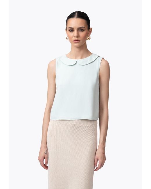 Narvan Blue Clara Blouse