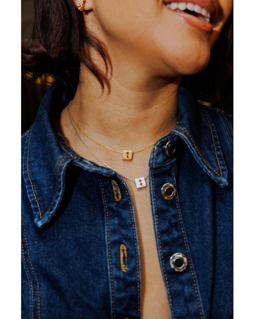 Kouree Metallic 'This Too Shall Pass' Necklace Pendant Charm