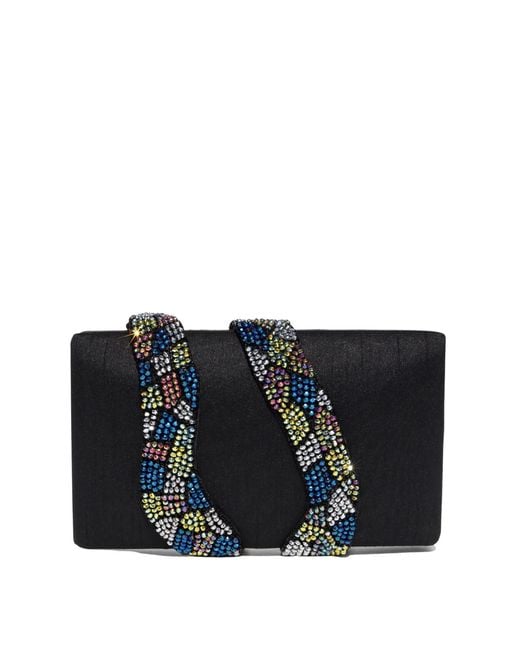Simitri Black Kaa Clutch