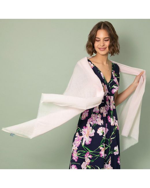 Alie Street London Blue Sophia Maxi Dress Petite Midnight Blossom