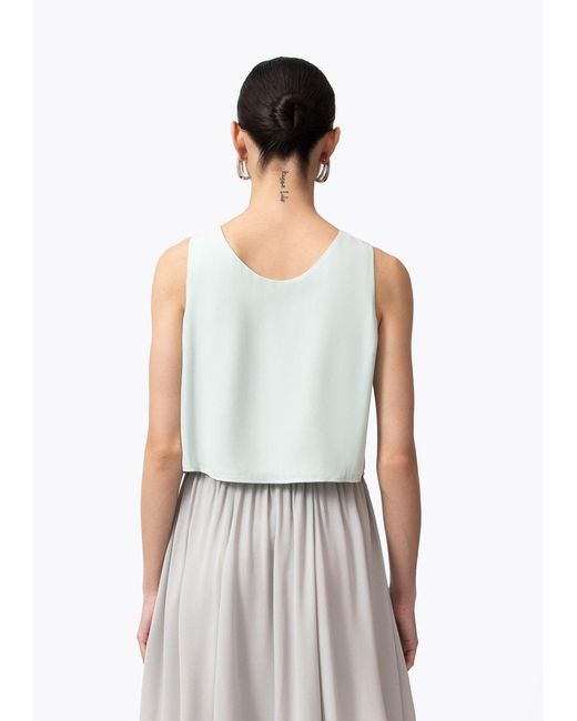 Narvan Blue Pari Blouse