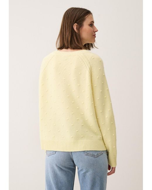 Loop Cashmere Yellow Bobble Sweater