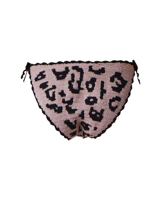 Noblesse Oblige Black Leopard Bottom