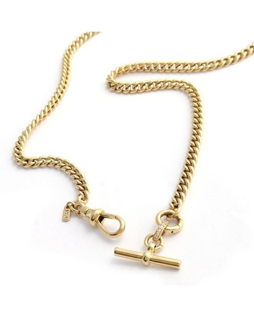 Hye Jane Jewelry Metallic Jett T-Bar Necklace