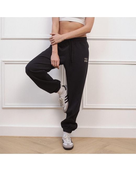 VLD Black Silverlake Sport Sweatpant