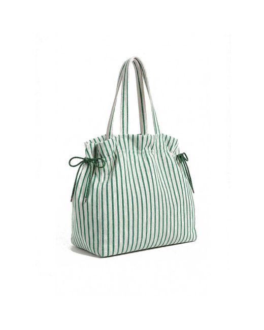 Nooki Design Green Deckchair Towelling Tote