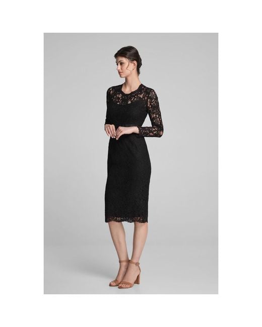full length black tie dress Venetia Black One-Shoulder Tie-Back Maxi Dress – Club L London main image 1