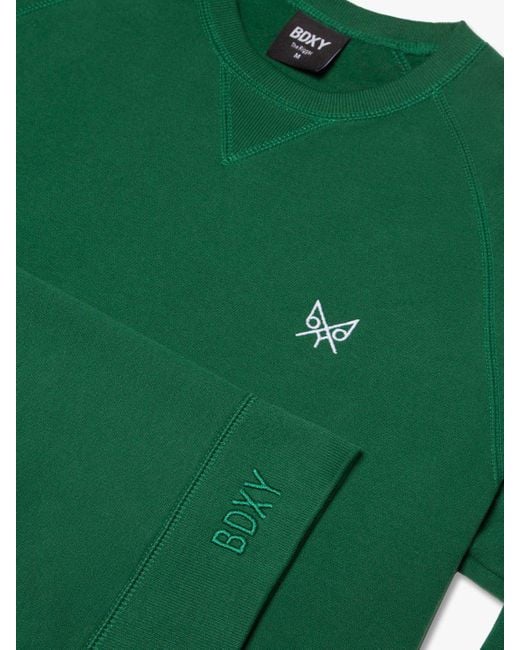 Bdxy Studio Green The Rigger Classic Sweater for men