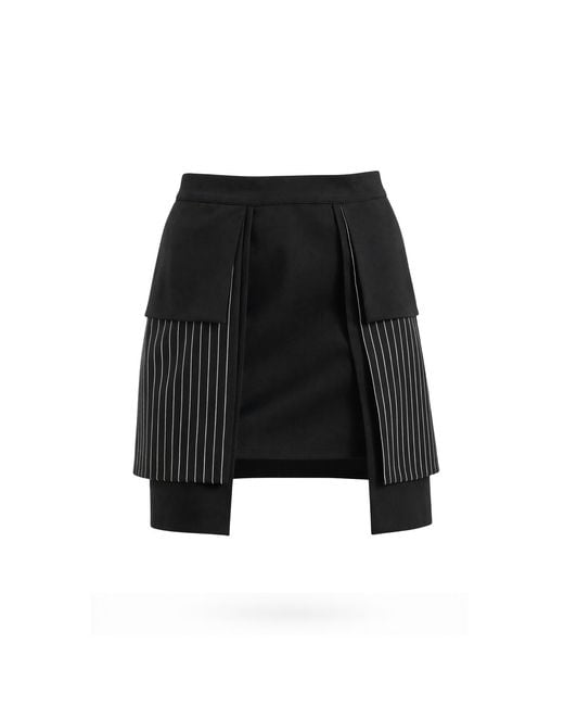 Lumina Eligma Black Dimensions Layered Skirt