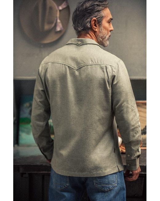 &SONS Trading Co Green Fender Shirt Seagrass for men