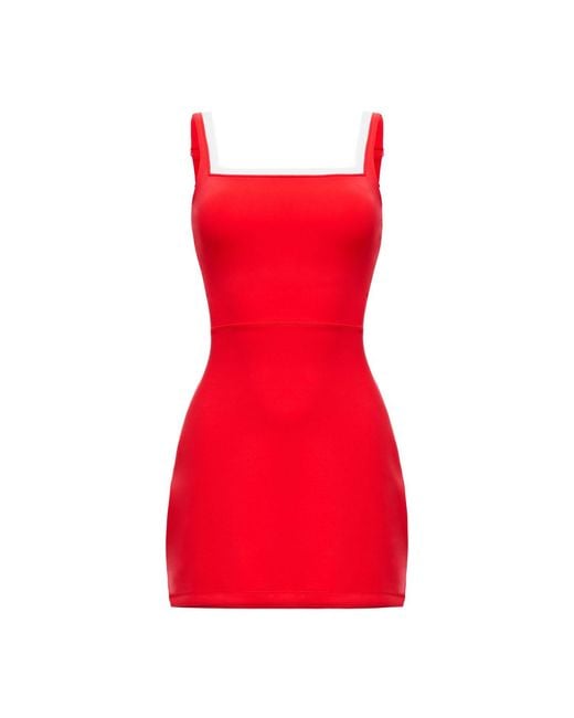 Goldie Byrd Red Cami Dress
