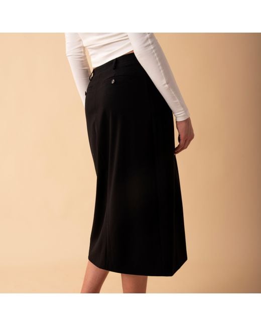 The Ethos Studio Black Mary Skirt