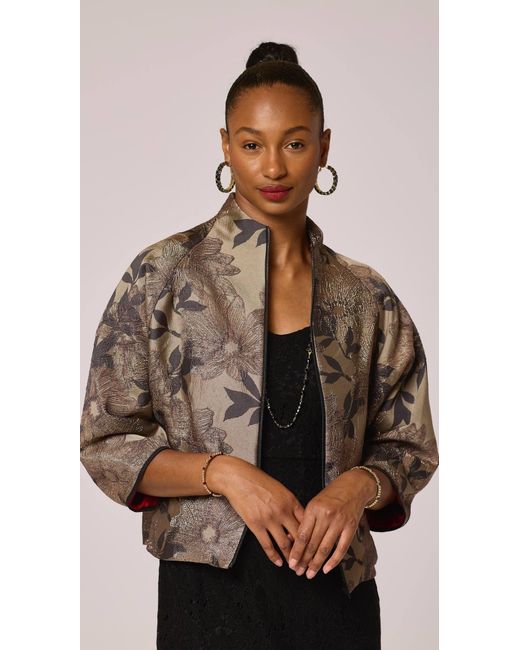 Lioness by Tf Gray Neutrals Luxe Asshy Petal Jacket