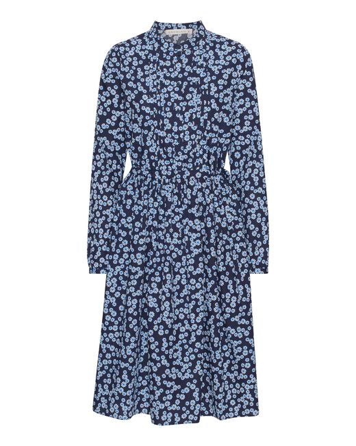 GROBUND Blue Rigmor Dress