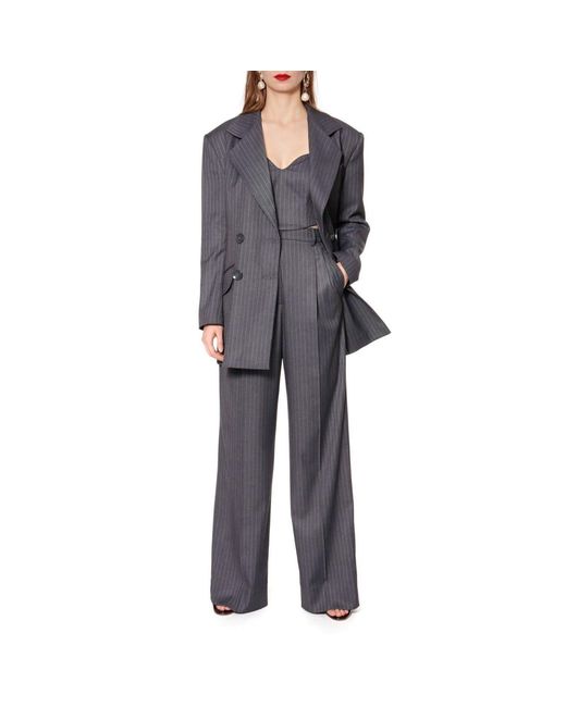 AGGI by HALEWSKI Gray Tiffany Downtown Blazer