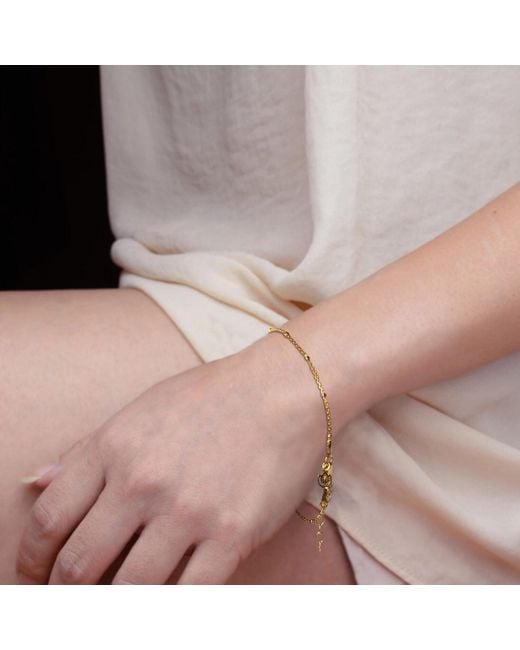 The Jewellery Store London Metallic Satellite Chain Bracelet