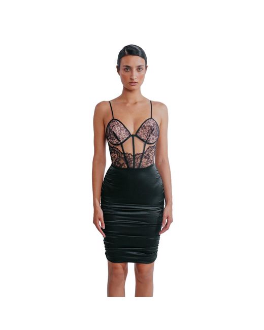 Perilla Lingerie Black Madone Dress