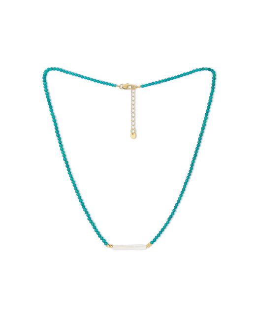 Pearls of the Orient Online Blue Nova Fine Necklace With Dyed & Cultured Freshwater Pearl