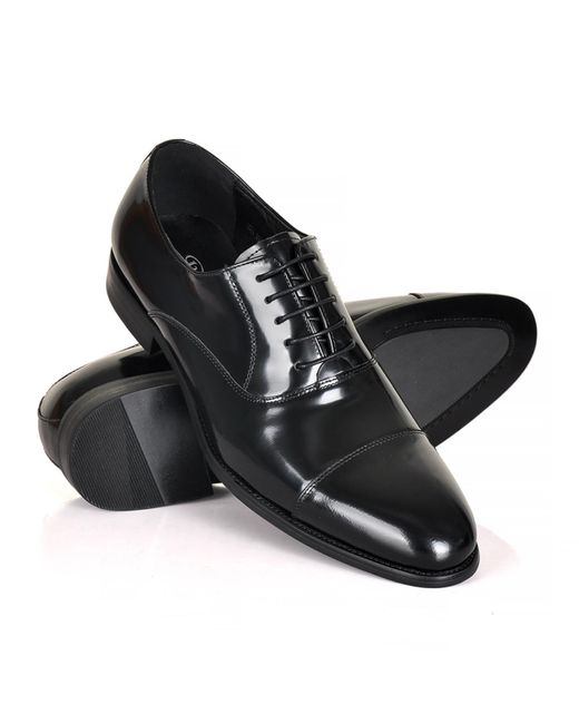 DAVID WEJ Classic Formal Leather Shoe in Black for Men | Lyst