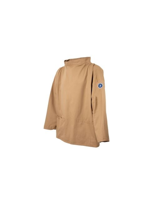 Arthur Beale Red Boat Neck Smock for men