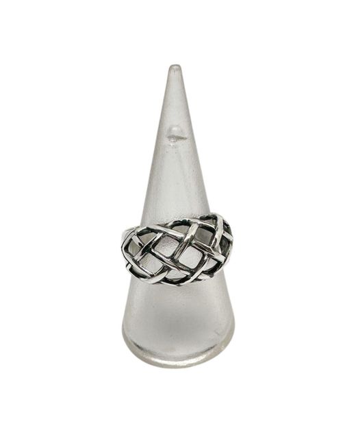Tg-Jewellery by Tamara Gervasio Metallic The Woven Dome Ring
