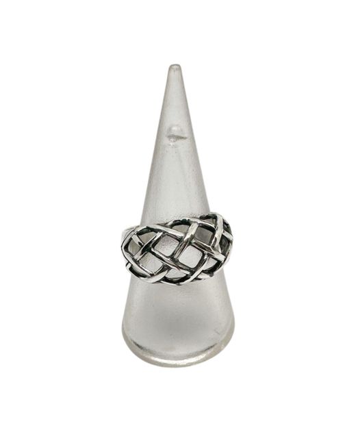 Tg-Jewellery by Tamara Gervasio Metallic The Woven Dome Ring