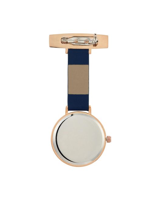 Bermuda Watch Company Blue Annie Apple Meraki Mother Of Pearl Rose Leather Fob 35