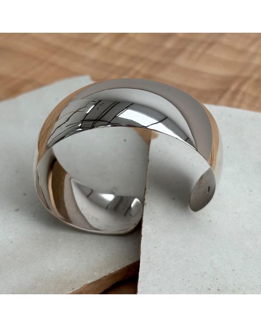 Ware Collective Gray Chubby Curve Bangle