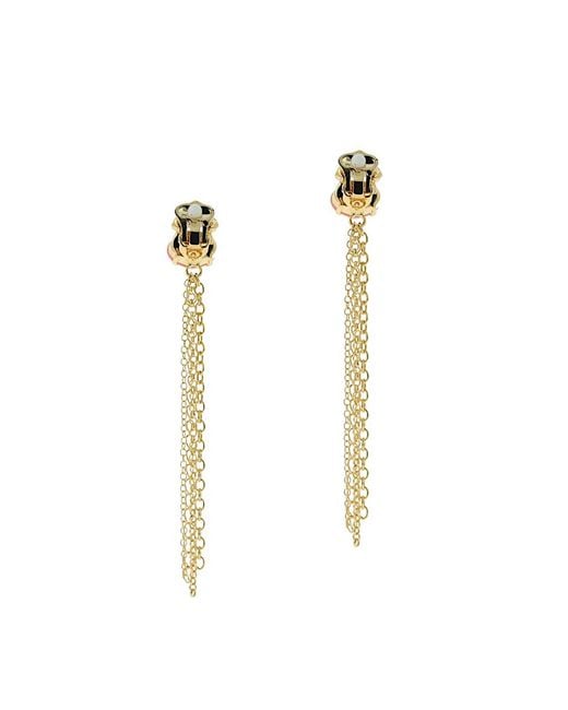 Otazu Metallic Flamingo Beetle Dangling Clips