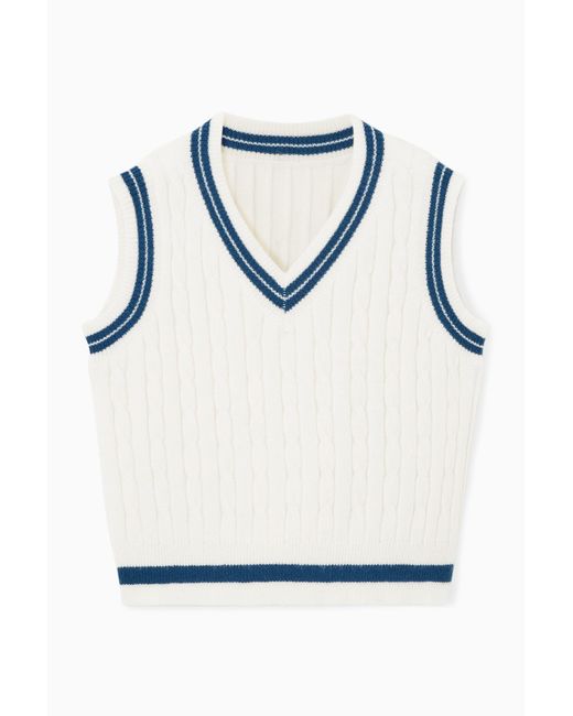 Victoria Paulsen Blue Anne Sweater Vest