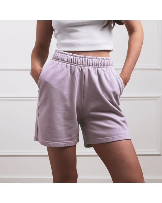 VLD Purple Coldwater Athletic Sweat Short