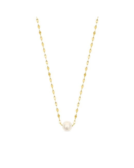Esterah Metallic Essie Pearl Necklace