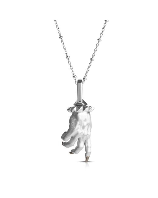 Kasun Metallic Hand Of The Protector Pendant for men