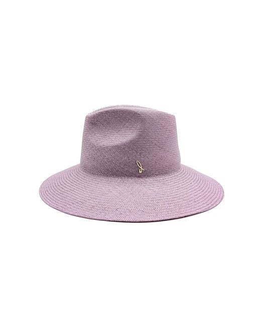 DORIA 1905 Purple Panama Cuenca Drop Hat