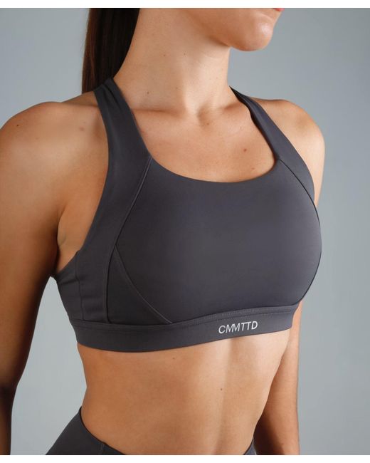Cmmttd Black Core Contour Bra