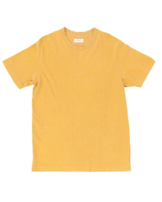 Ariko Yellow Sunrise Beach T-Shirt for men