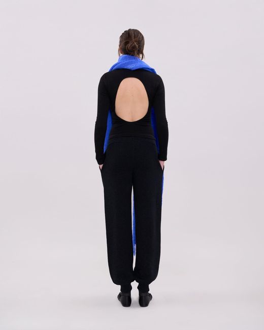 La Granni Black Long Sleeve Top