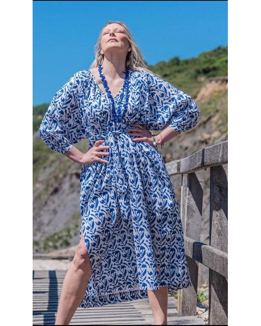 NoLoGo-chic Blue Kaftan