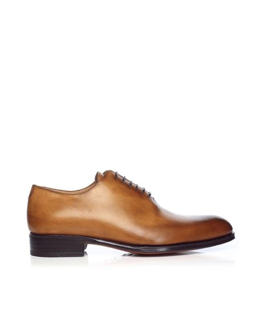 Mariano Shoes Brown Malveira Oxford Cognac for men
