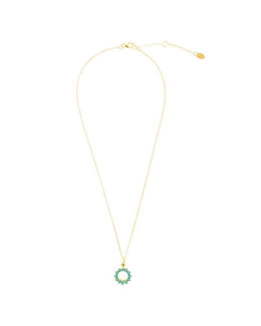 Charlotte's Web Jewellery Metallic Halo Radiance Small Vermeil Necklace